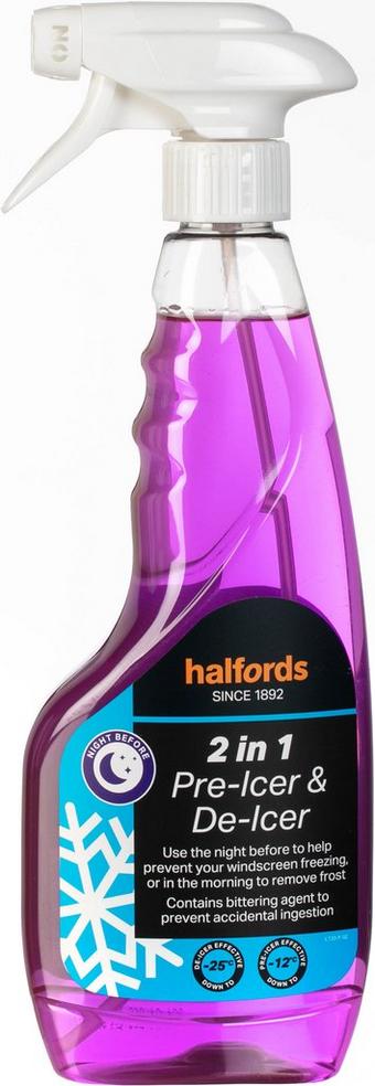 Halfords 2in1 Pre-Icer/De-Icer