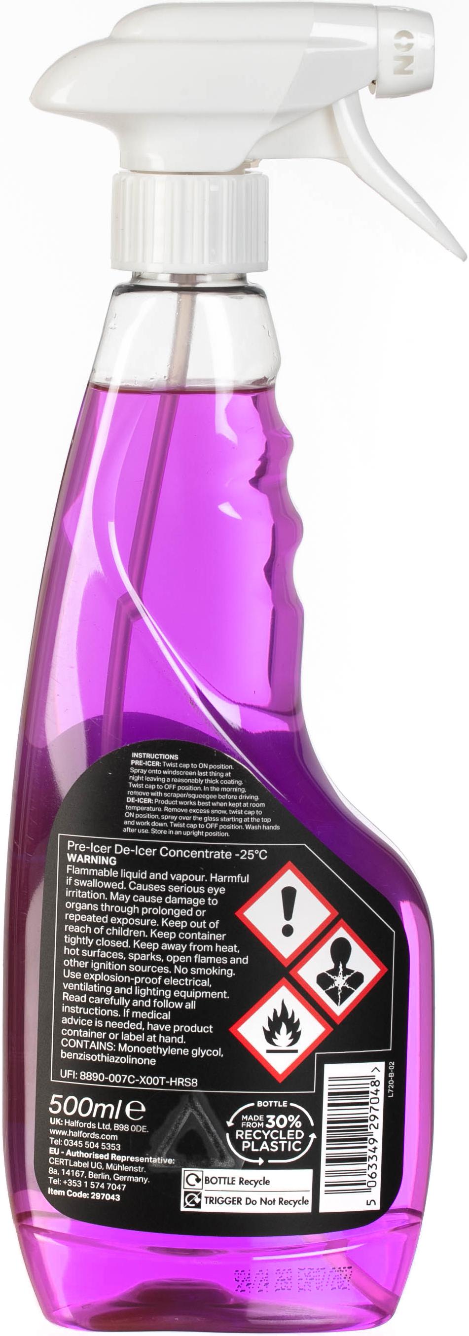 Halfords 2in1 Pre-Icer/De-Icer