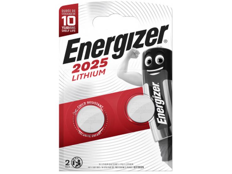 Energizer CR2025 Battery Twin Pack