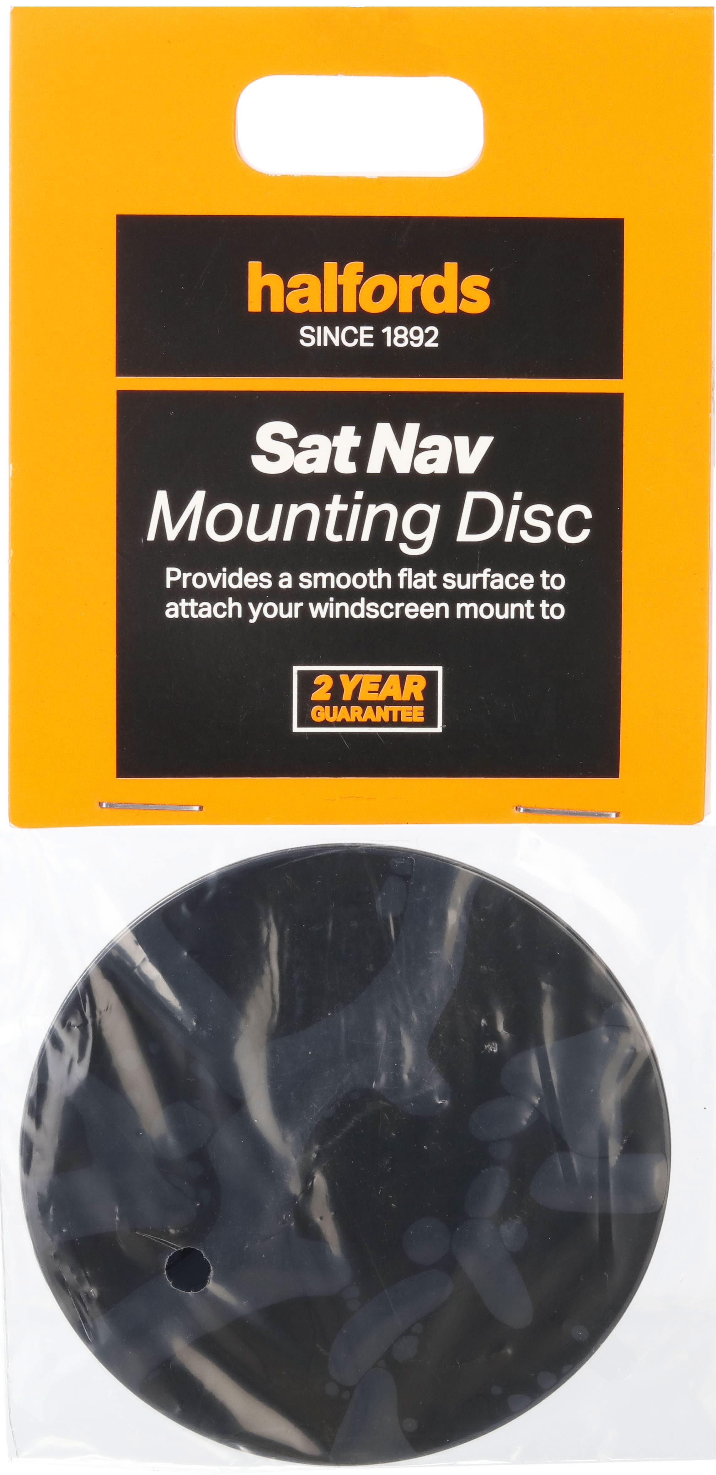 Halfords Sat Nav Mounting Disc