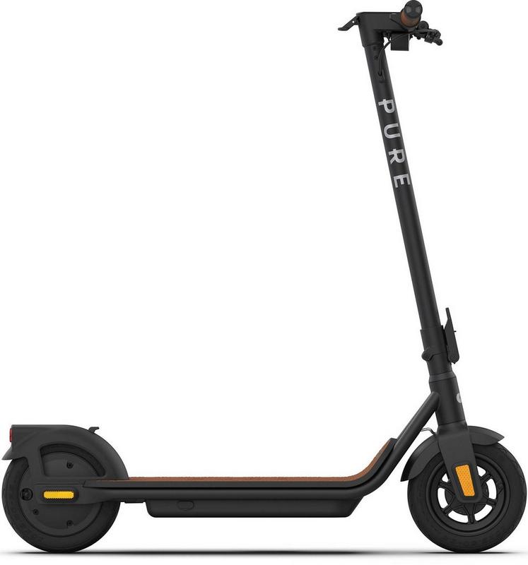 Halfords Pure Electric Pure Air4 Pro Electric Scooter Black/Gum | Extra 8% off for BC Members