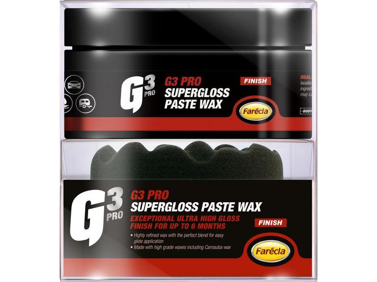 Farecla G3 Pro SuperGloss Paste Wax 200g