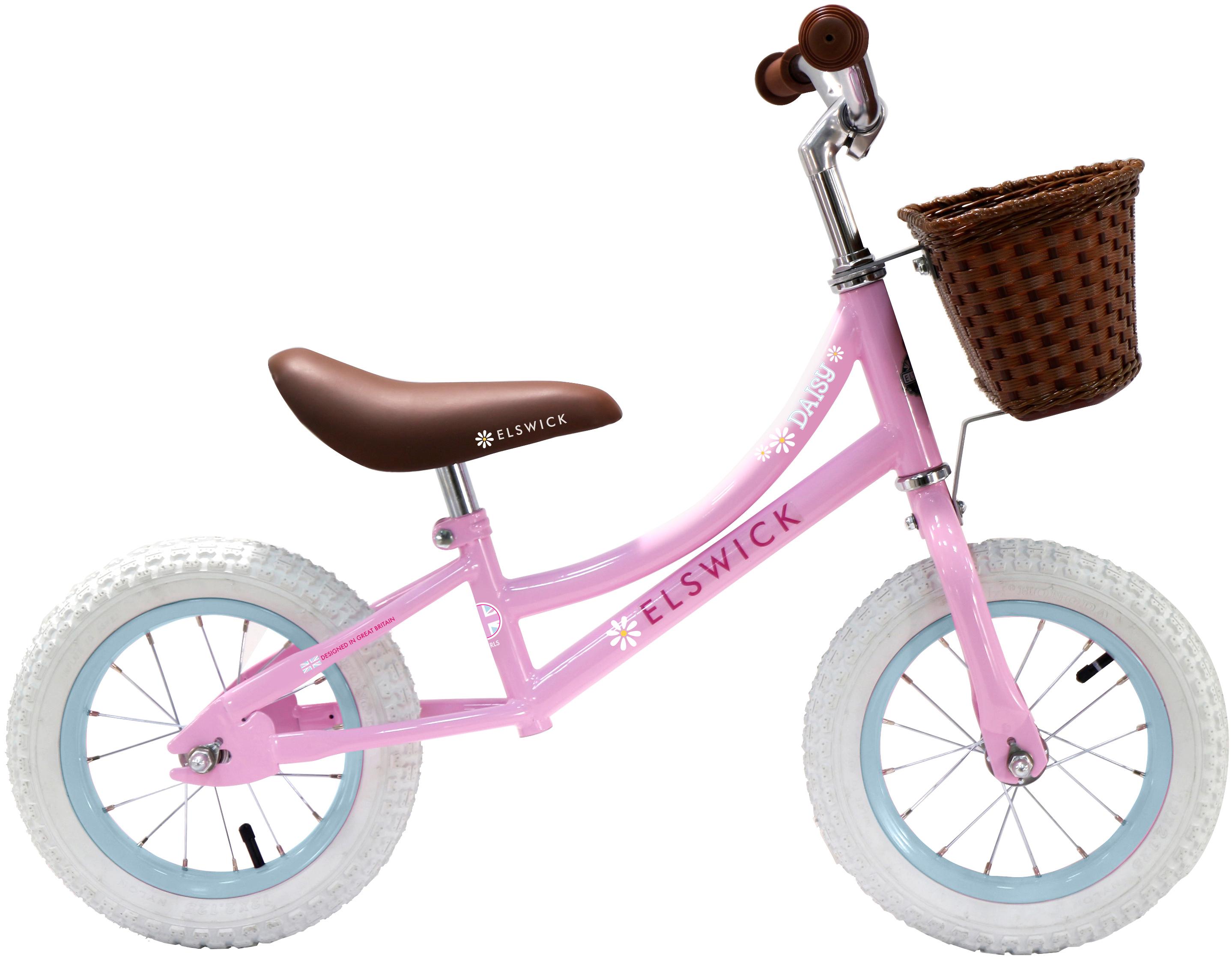 Elswick Daisy Girls Heritage Style Balance Bike - 12 Inch Wheel