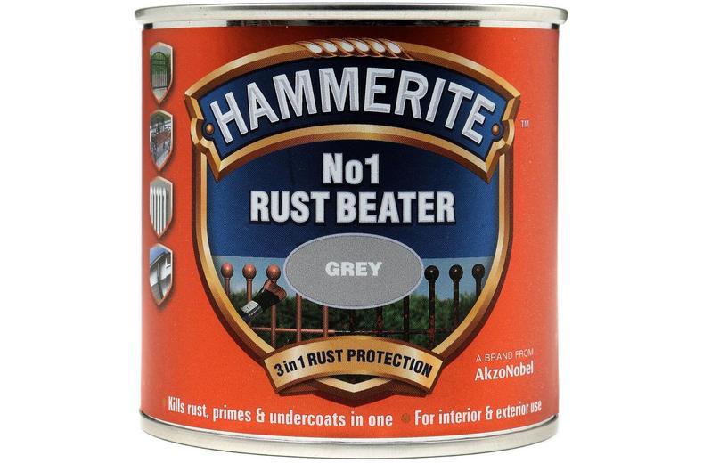 Hammerite No.1 Rustbeater Grey 250ml Hammerite No.1 Rustbeater Grey 250ml