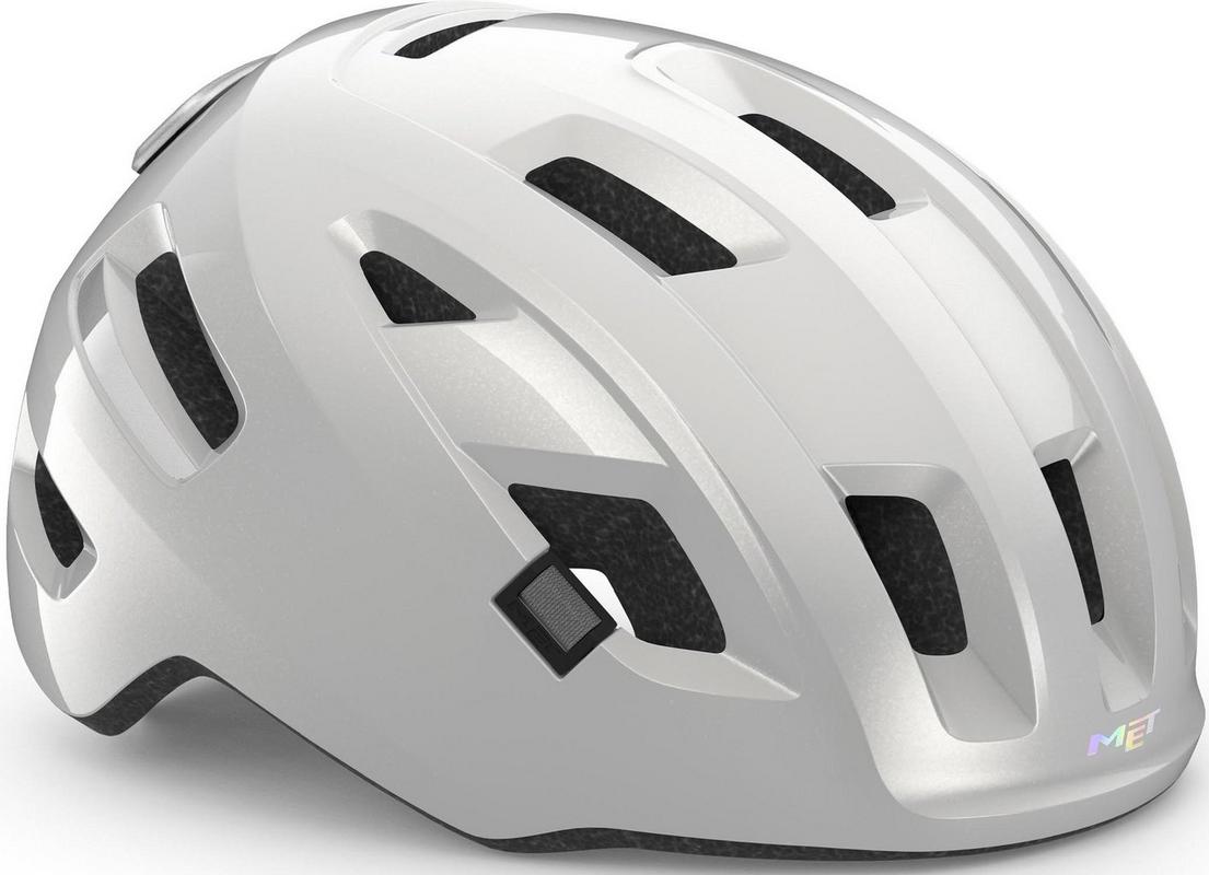 Halfords MET Met E-Mob Helmet, Mips, White 52-56 | Extra 8% off for BC Members