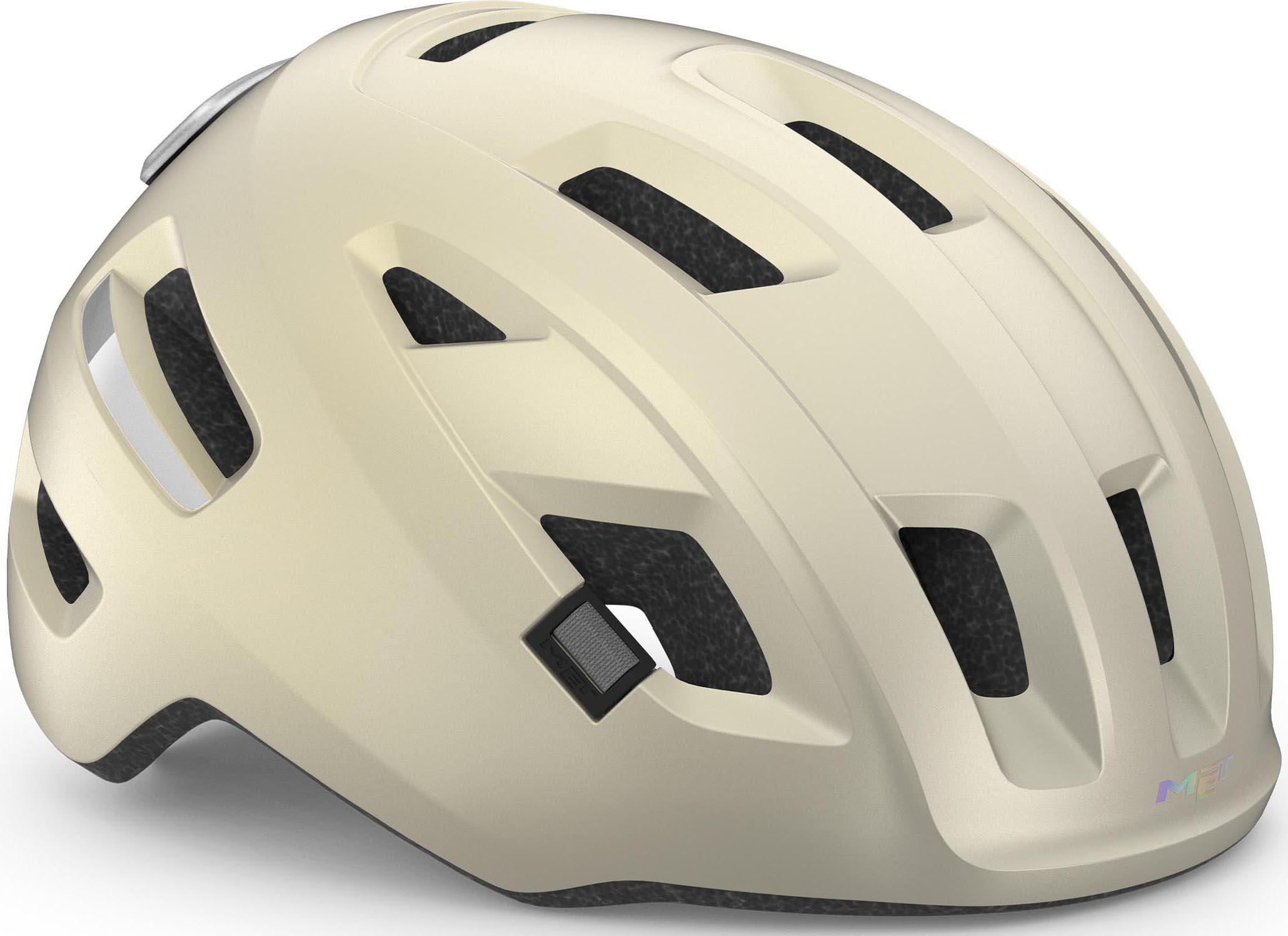 Halfords MET Met E-Mob Helmet, Mips, Vanilla 52-56 | Extra 8% off for BC Members