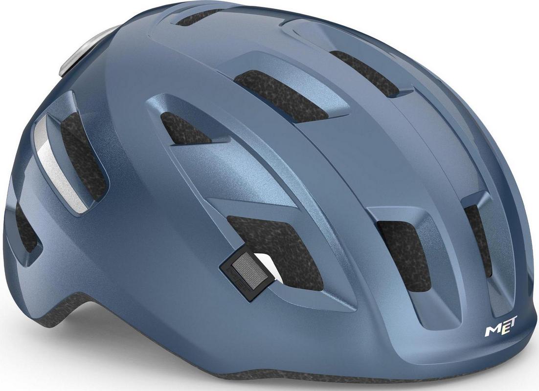 Halfords MET Met E-Mob Helmet, Navy 52-56 | Extra 8% off for BC Members