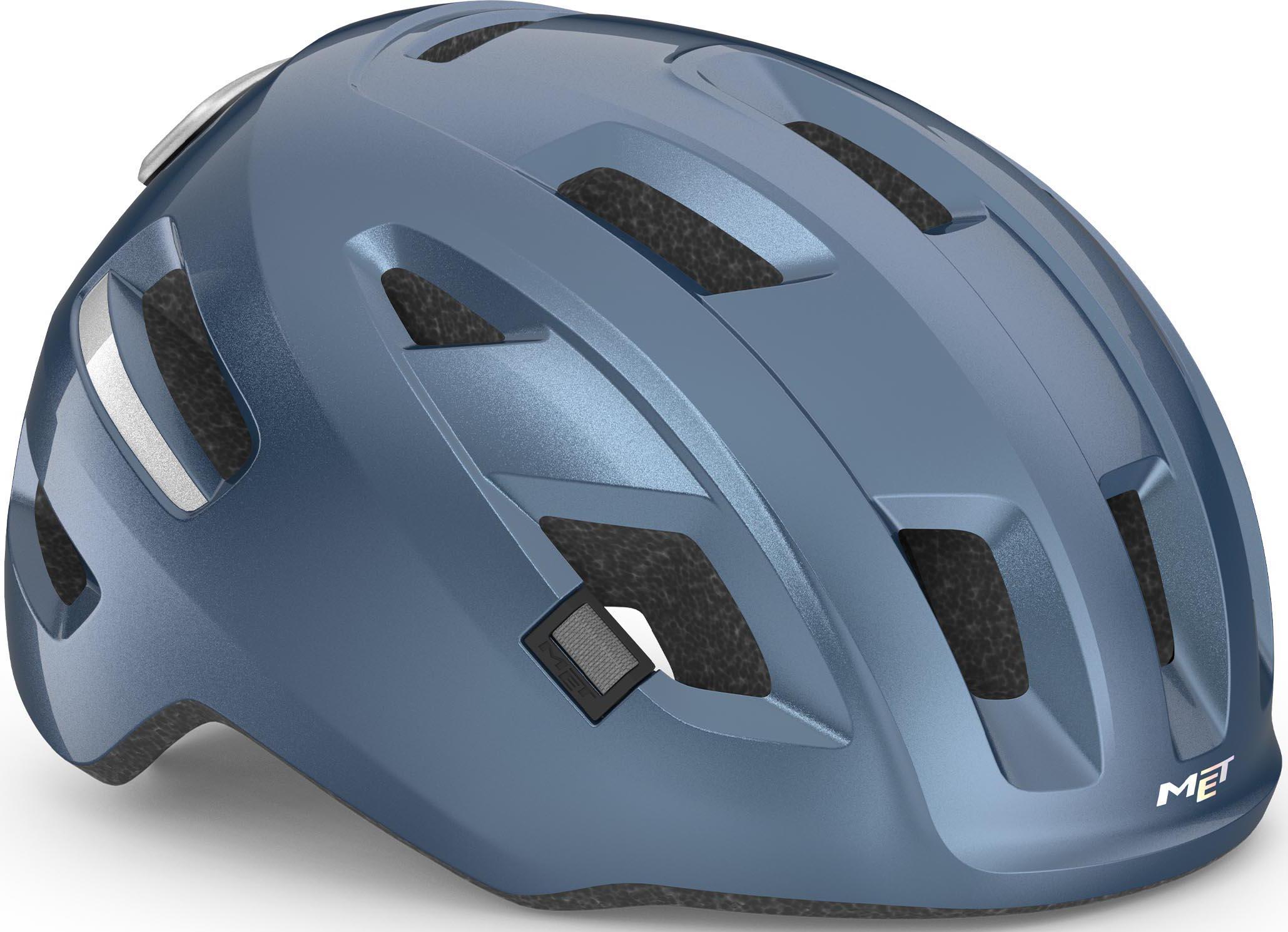 Halfords MET Met E-Mob Helmet, White Glossy, 52-56 | Extra 8% off for BC Members