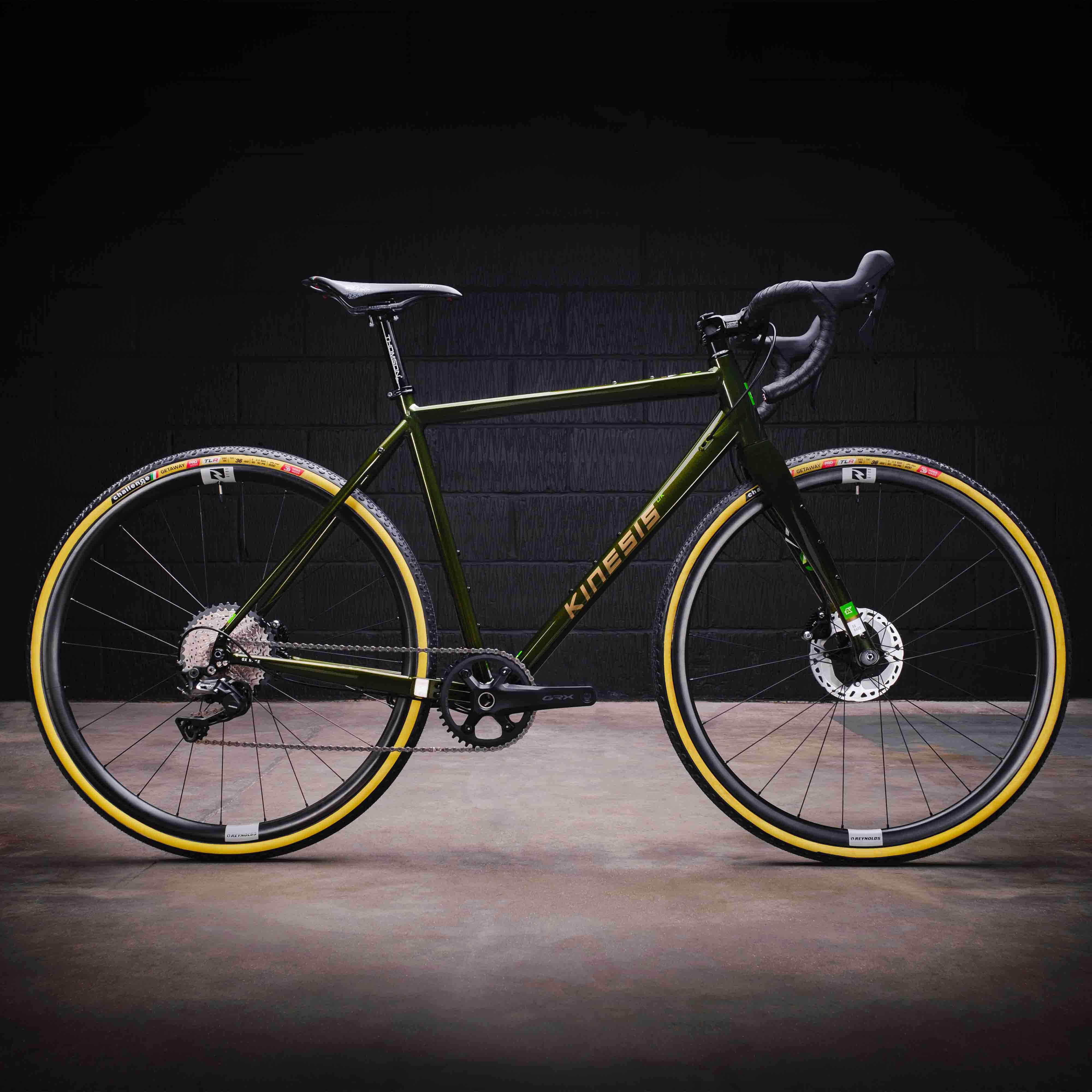 Kinesis GX Race Gravel Frameset, Green, 60cm