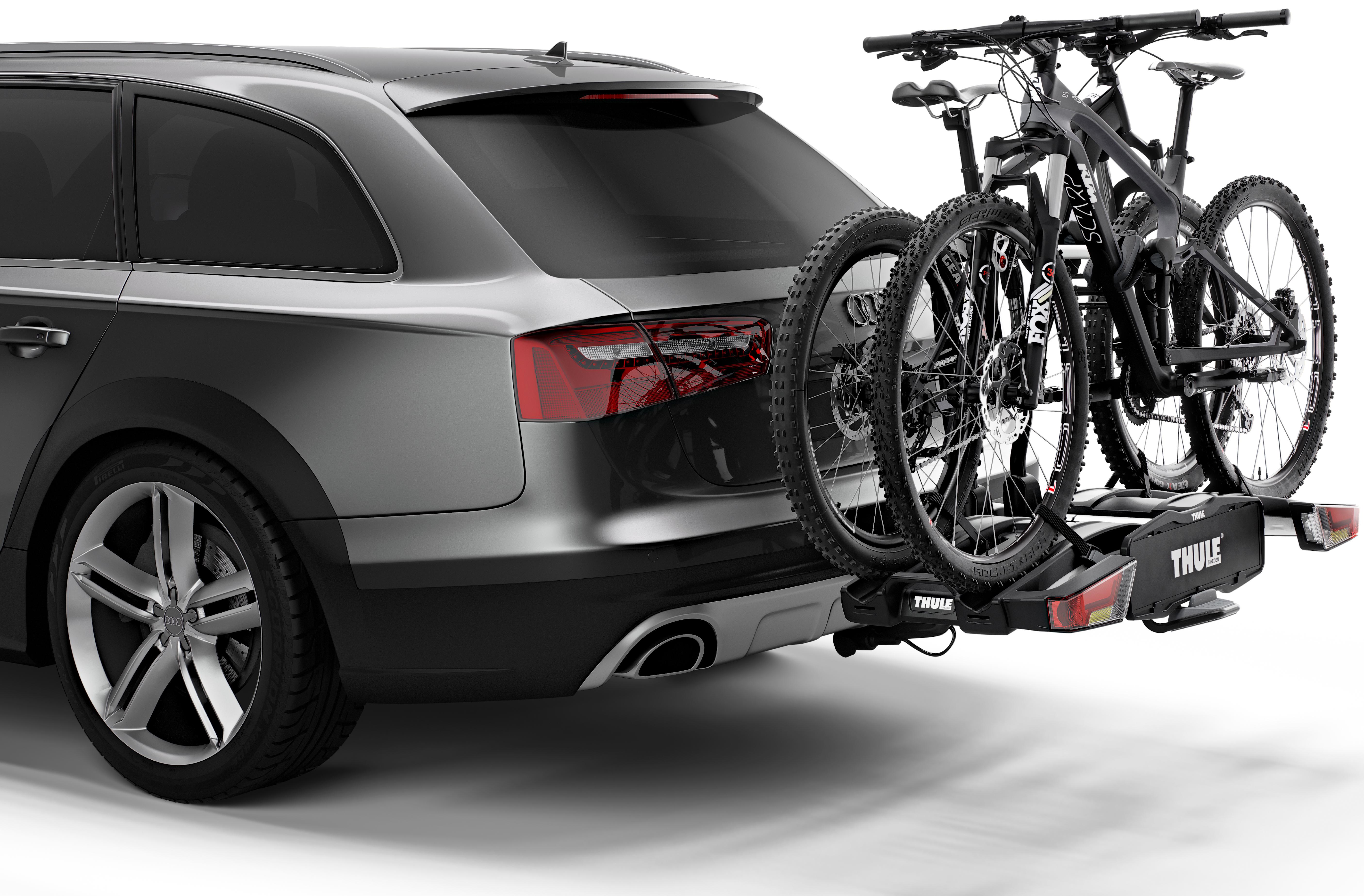 Halfords Best Bike Tow Bar Carrier Thule EasyFold XT 2-Bike