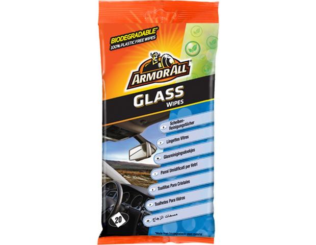 Armor All Car Glass Wipes, Auto Glass Cleaner for Film and Grime