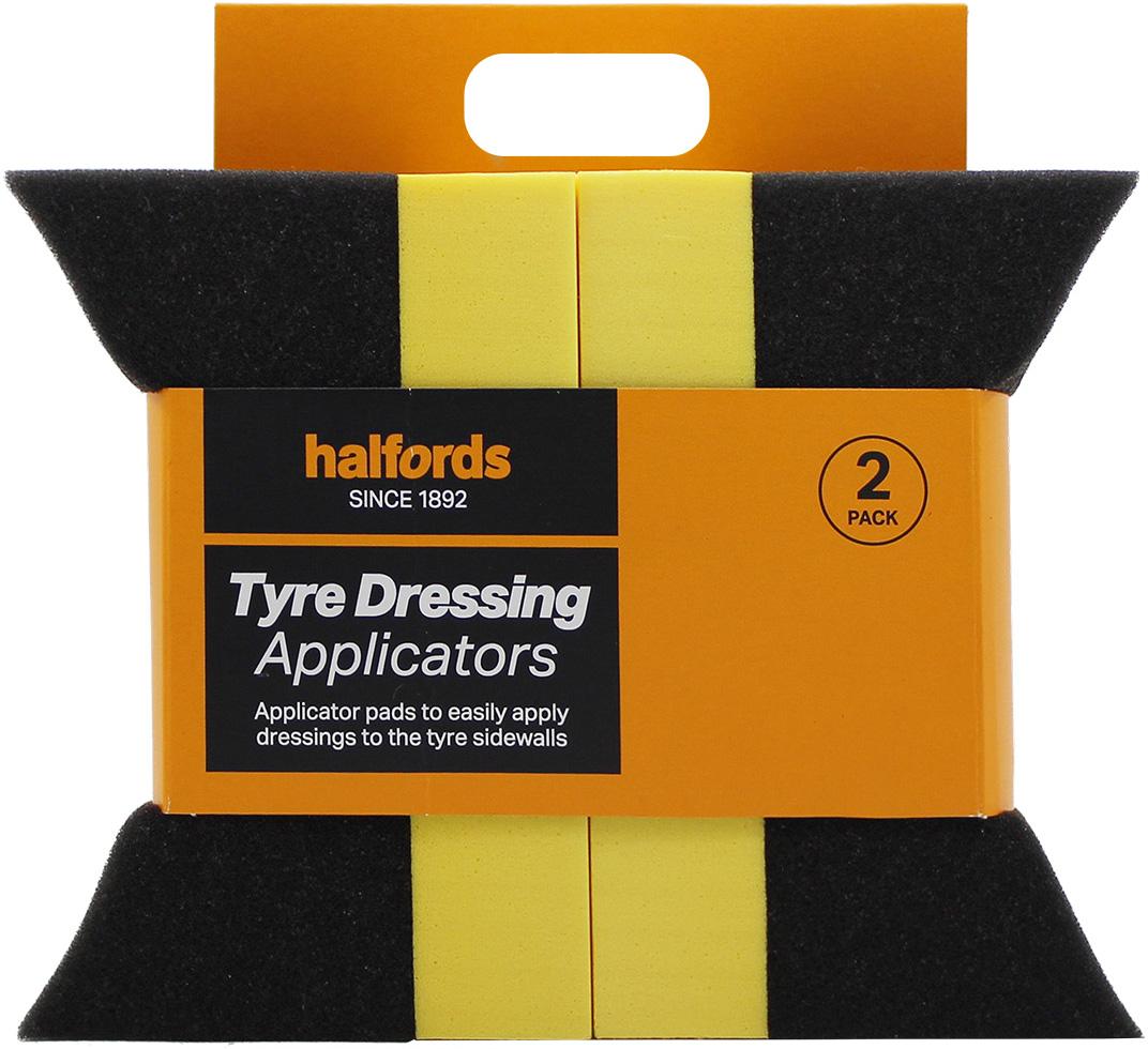 Halfords Tyre Dressing Applicator (2Pk)