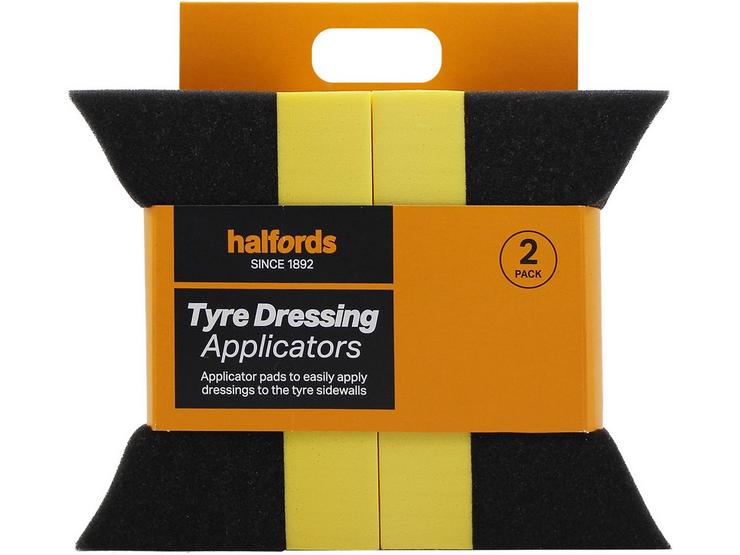 Halfords Tyre Dressing Applicator (2Pk)