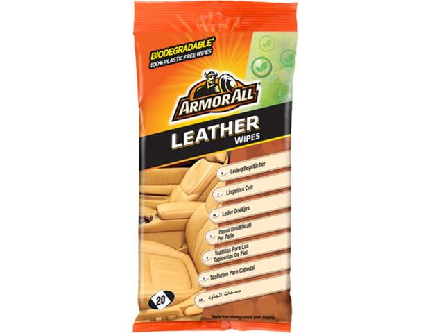Armorall Leather Cleaning Wipes Tub & Car Dashboard Interior Wipes Matt  Finish