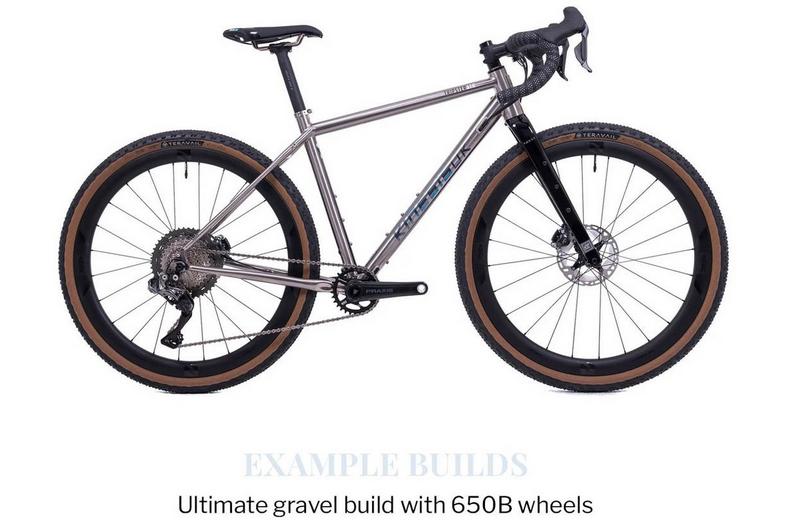Kinesis Tripster ATR Titanium Gravel Frameset, 58cm Kinesis Tripster ATR Titanium Gravel Frameset, 58cm