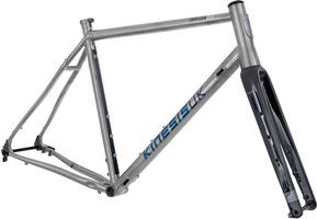 Halfords Kinesis Tripster Atr Titanium Gravel Frameset, 54Cm | Extra 8% off for BC Members