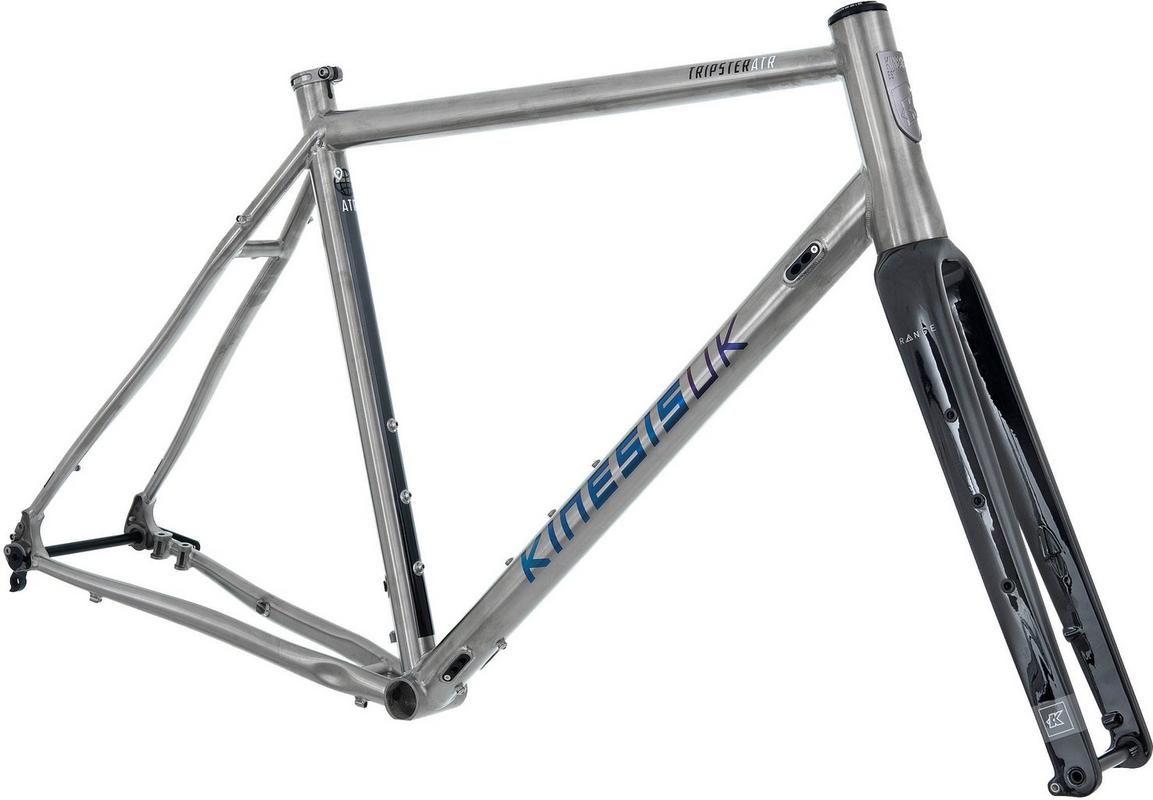 Halfords Kinesis Tripster Atr Titanium Gravel Frameset, 54Cm | Extra 8% off for BC Members