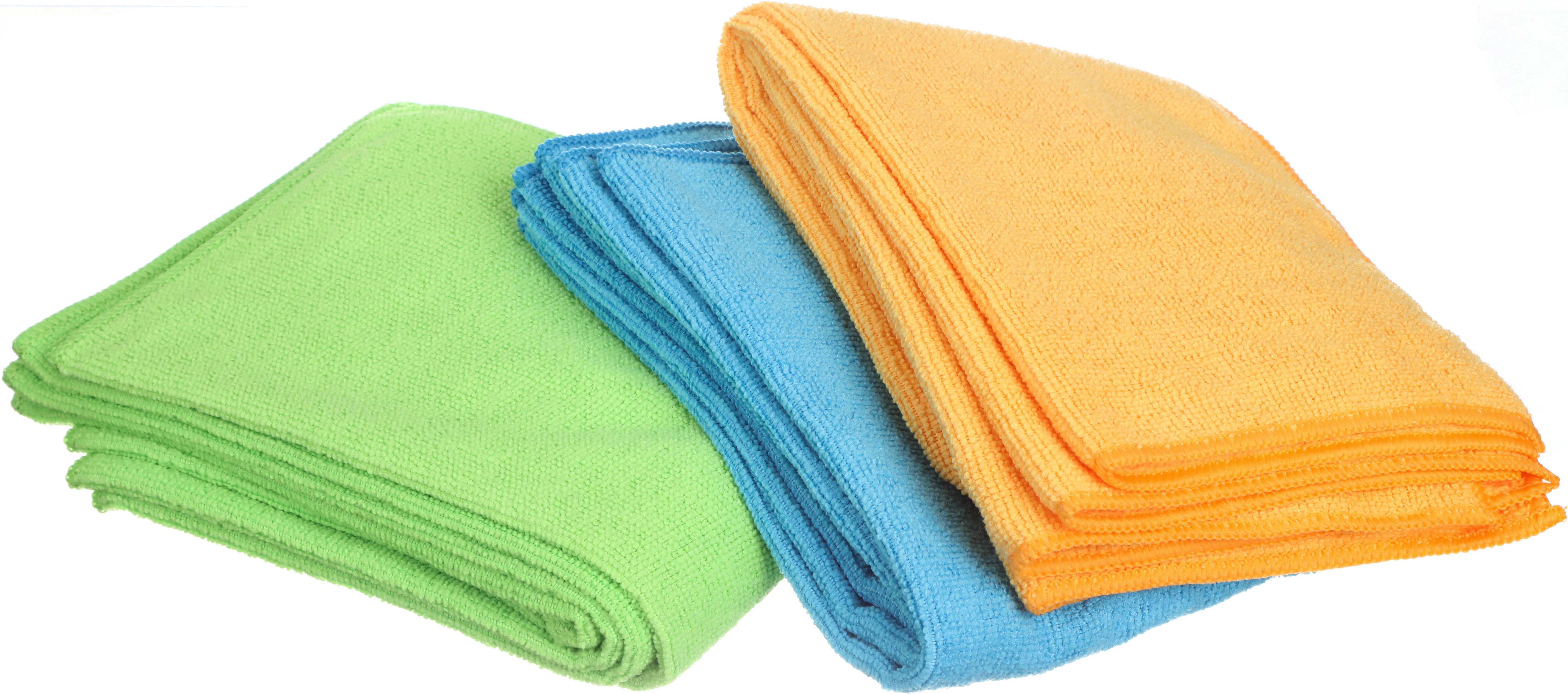 Halfords Microfibre Cloths 10 Pack