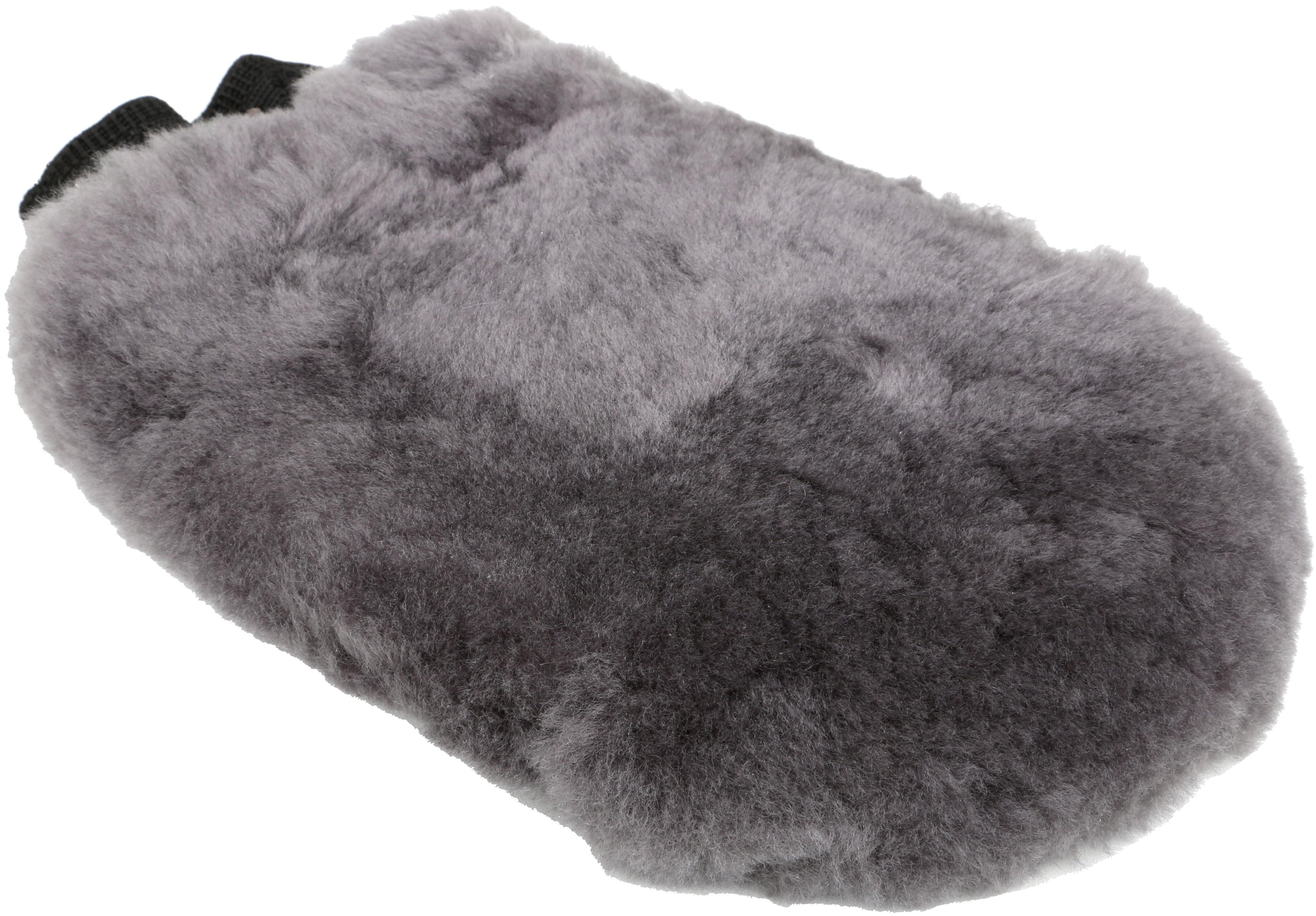 Halfords Sheepskin & Mesh Polish Mitt