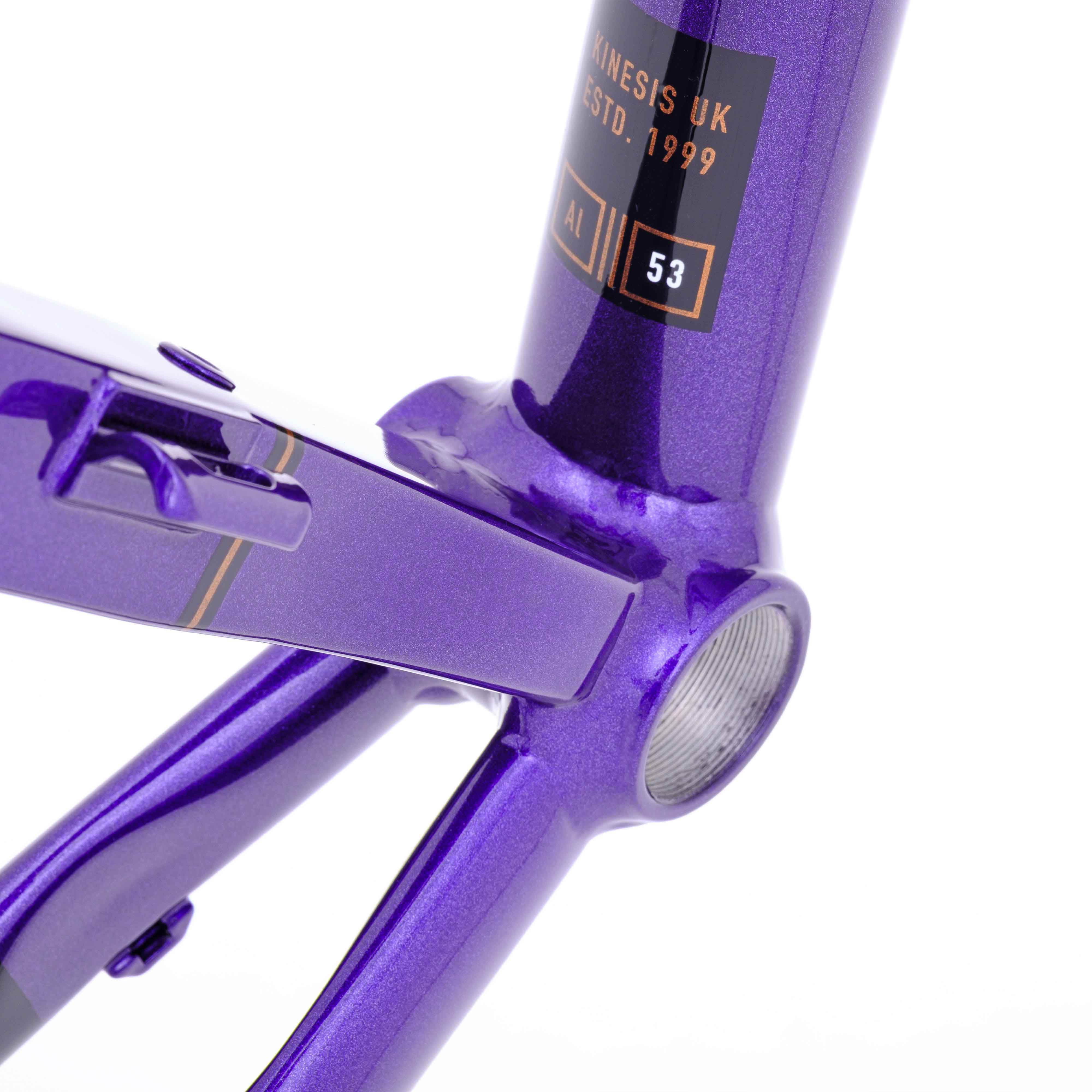 Kinesis Aithein Disc Road Frameset Purple, 50cm