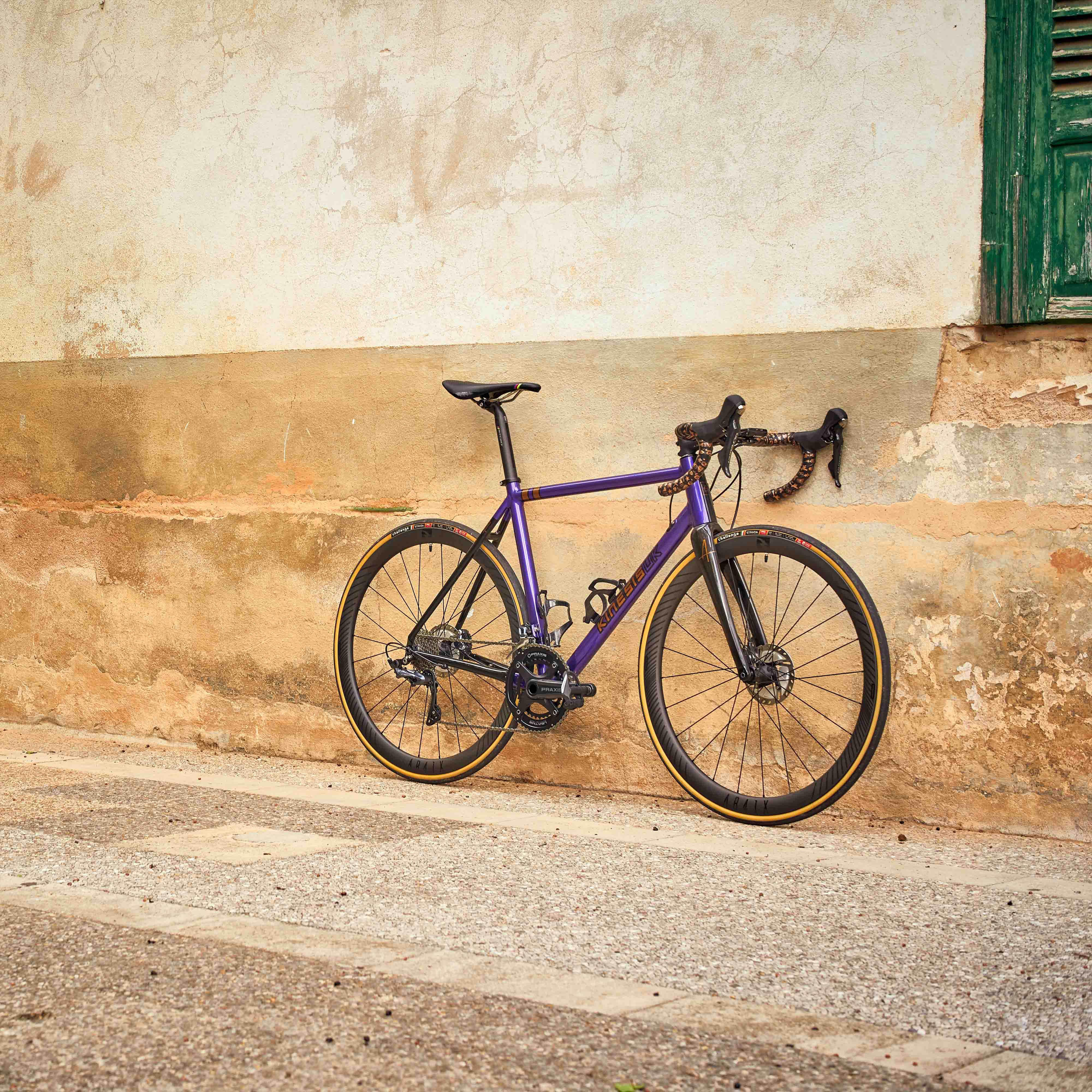 Kinesis Aithein Disc Road Frameset Purple, 50cm