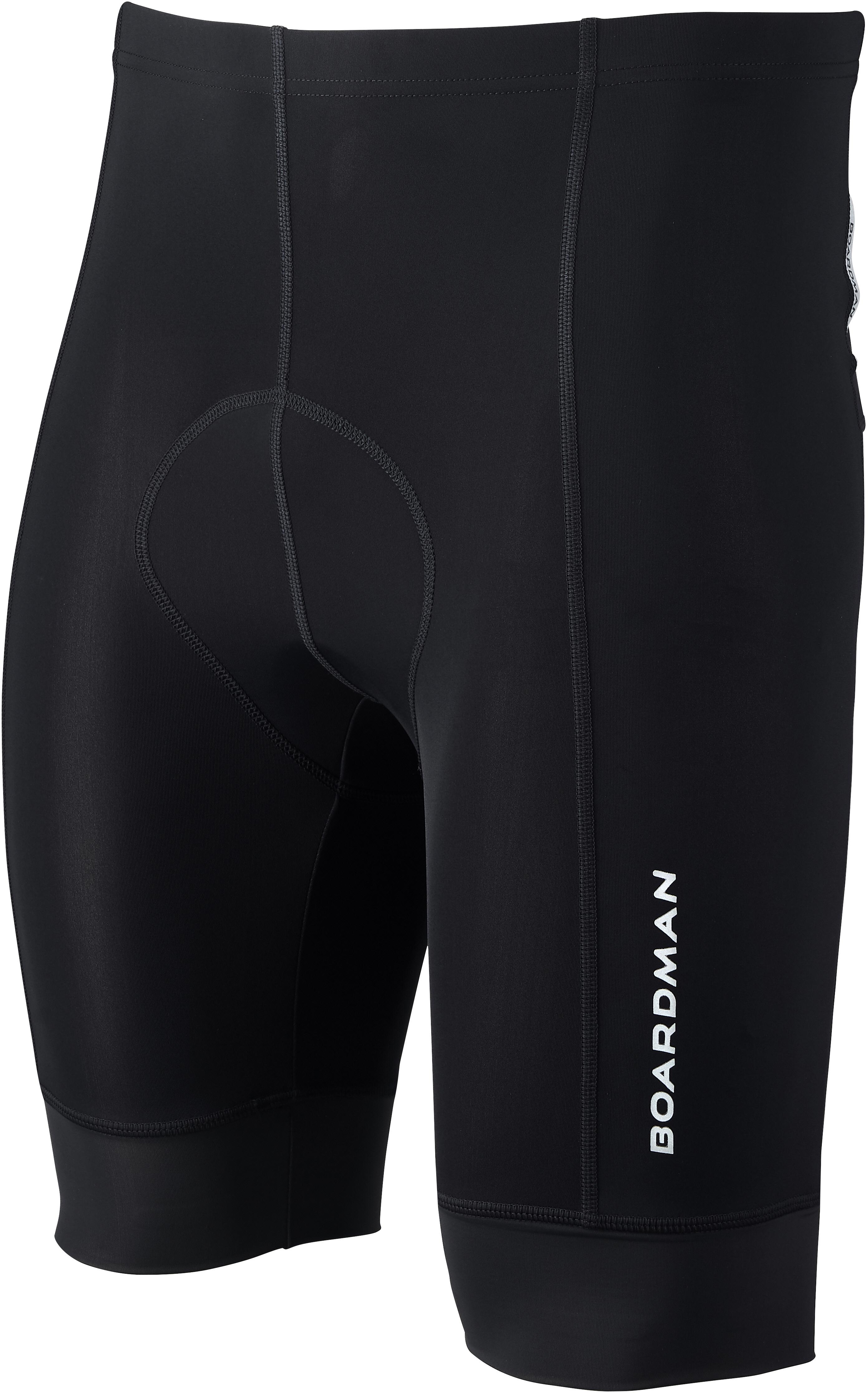 Boardman Mens Cycle Shorts - Black