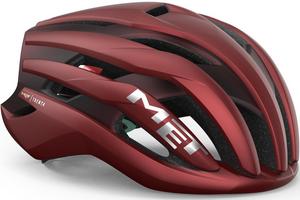 Halfords MET Met Trenta Helmet, Mips Red  52-56 | Extra 8% off for BC Members