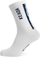 Halfords Keada Sports Essential Cycling Socks, White-L | Extra 8% off for BC Members