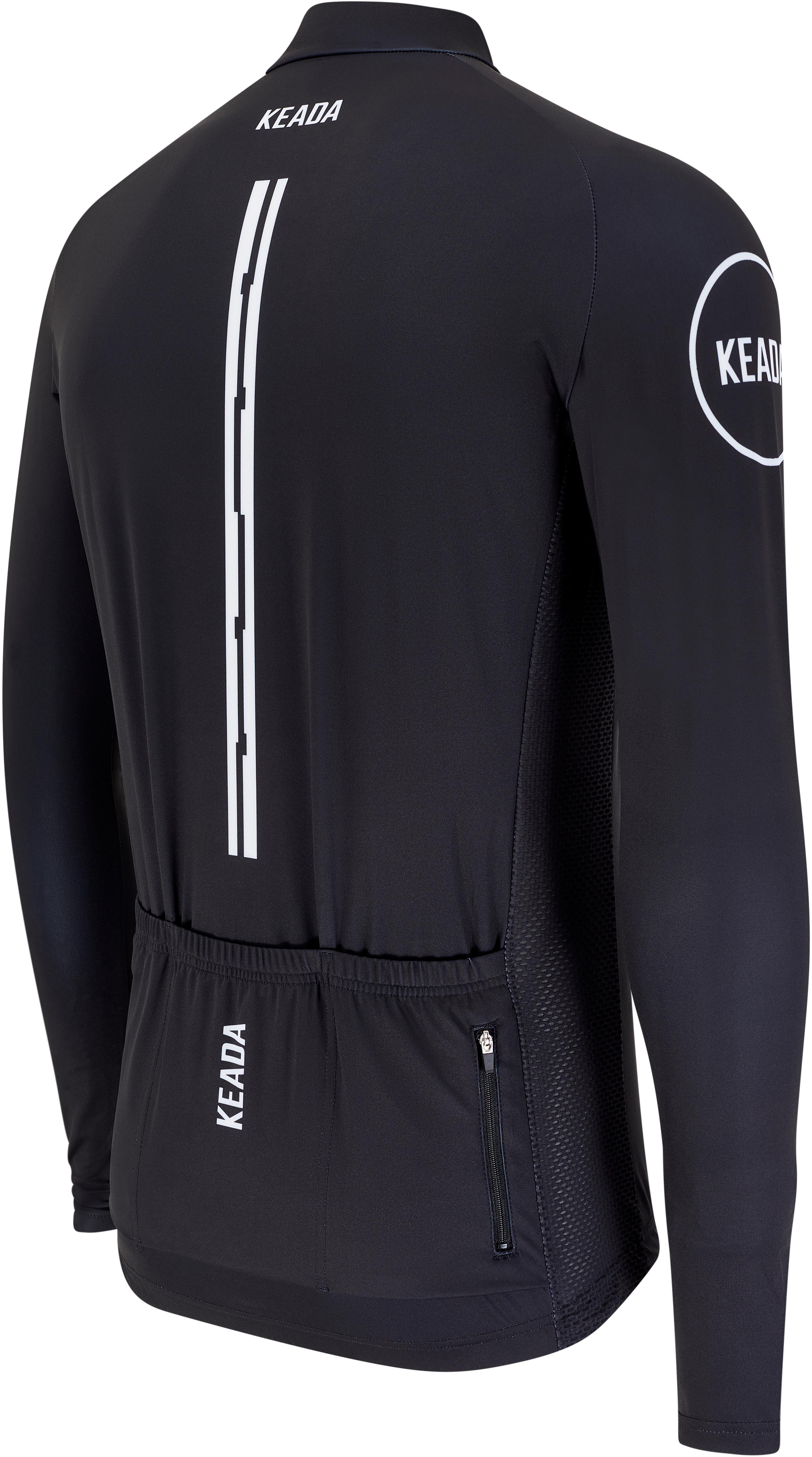 Keada Sports Men's Essential Long Sleeved Cycling Jersey | Halfords UK