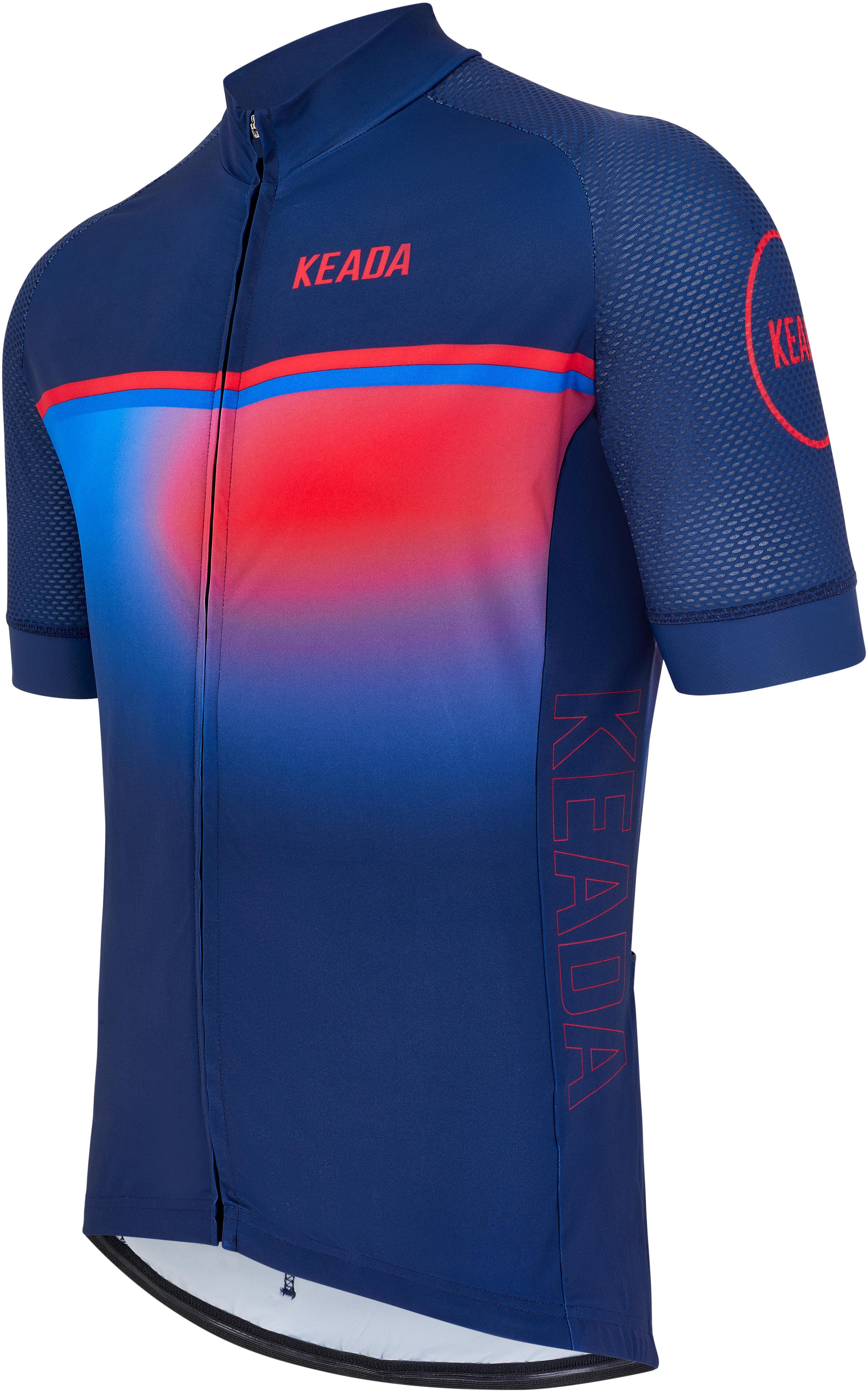 Keada Sports Men's Jekyll Two Short Sleeve Cycling Jersey