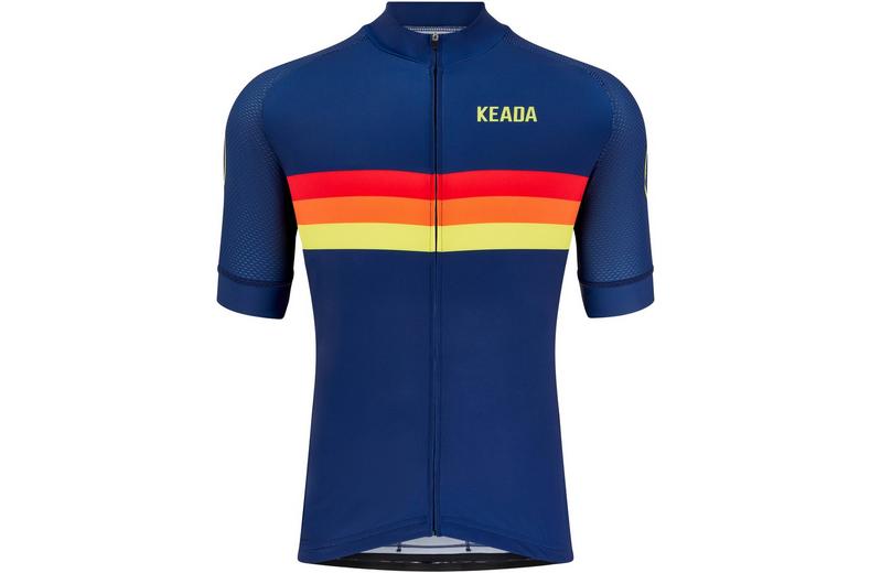 Keada Sports Men's Sunrise Short Sleeve Cycling Jersey Keada Sports Men's Sunrise Short Sleeve Cycling Jersey