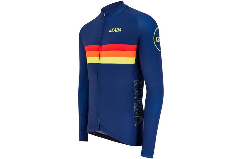 Keada Sports Men's Sunrise Long Sleeve Cycling Jersey Keada Sports Men's Sunrise Long Sleeve Cycling Jersey