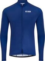 Halfords Keada Sports Women's Essential Long Sleeved Cycling Jersey, Navy - Medium | Extra 8% off for BC Members