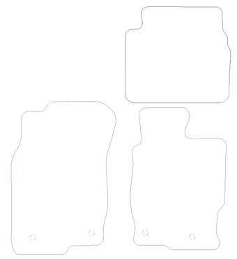 Mazda 6 - Premium Mats 4 Clips (SS2607)