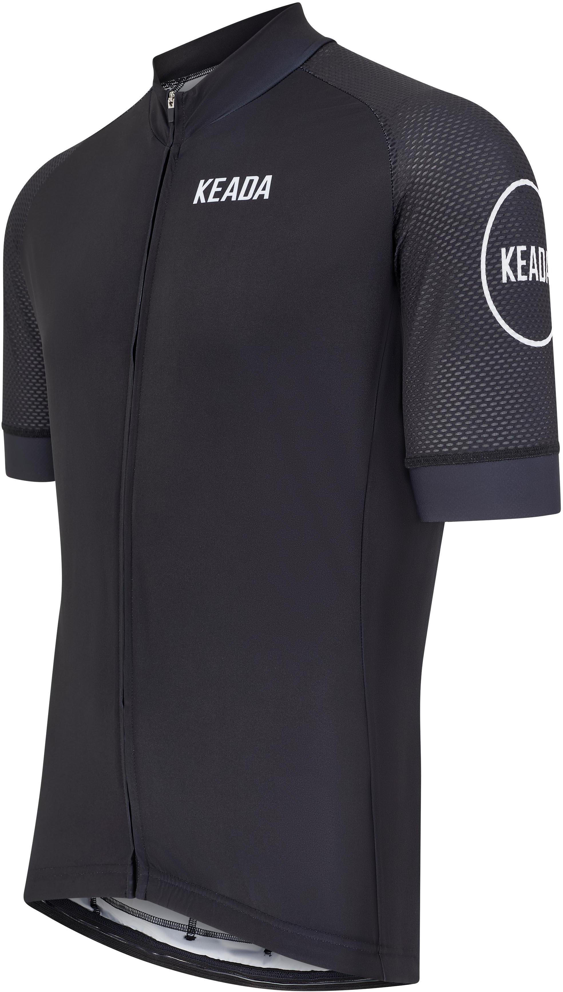 Keada Sports Men's Essential Short Sleeved Cycling Jersey