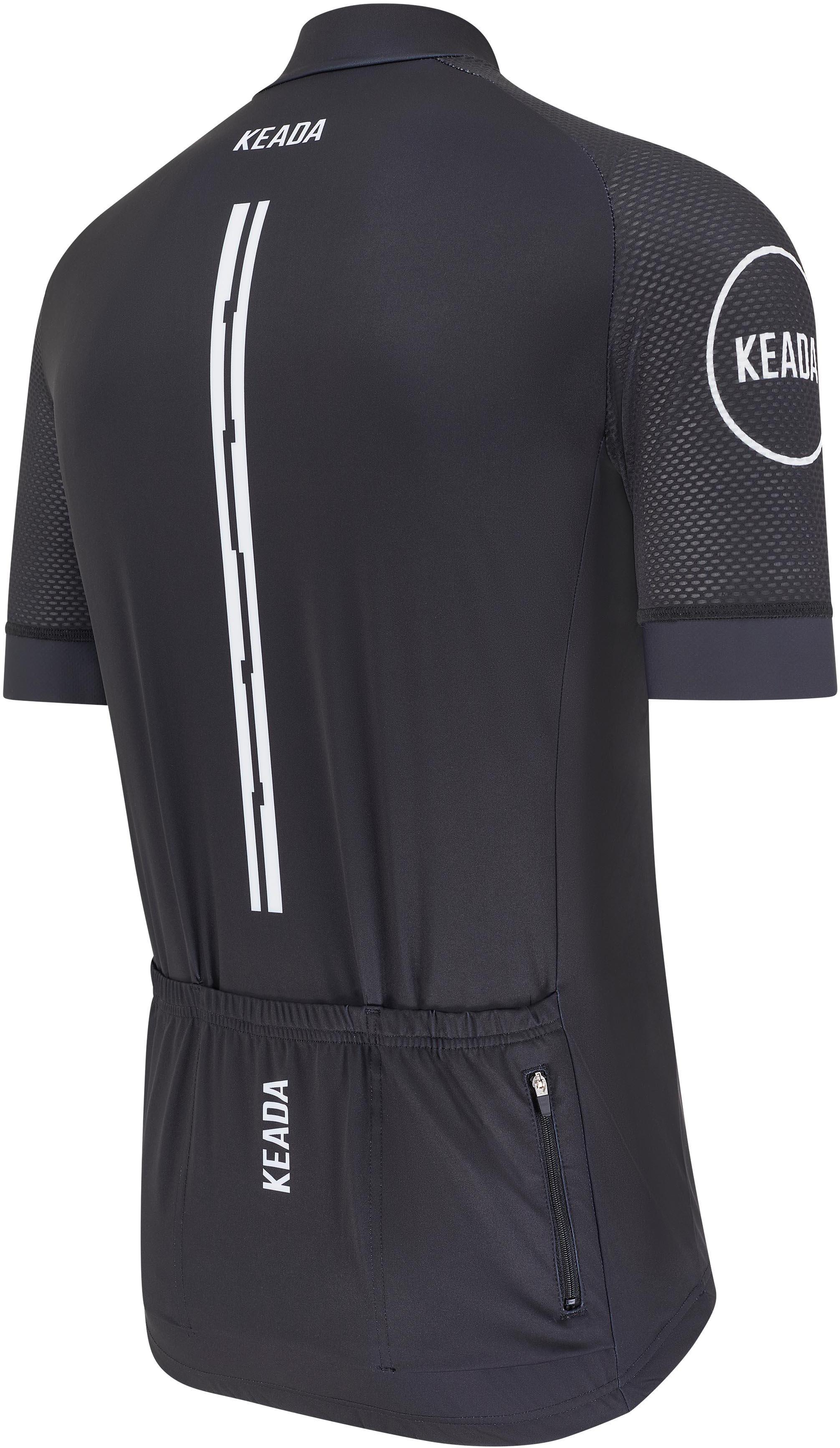 Keada Sports Men's Essential Short Sleeved Cycling Jersey