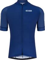 Halfords Keada Sports Men's Essential Short Sleeved Cycling Jersey, Navy - Large | Extra 8% off for BC Members