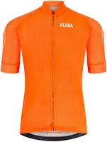 Halfords Keada Sports Men's Essential Short Sleeved Cycling Jersey, Orange - Medium | Extra 8% off for BC Members