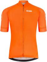 Halfords Keada Sports Men's Essential Short Sleeved Cycling Jersey, Orange - Small | Extra 8% off for BC Members