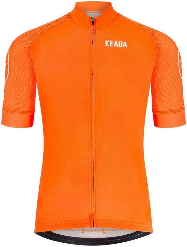 Halfords Keada Sports Men's Essential Short Sleeved Cycling Jersey, Orange - Xxl | Extra 8% off for BC Members