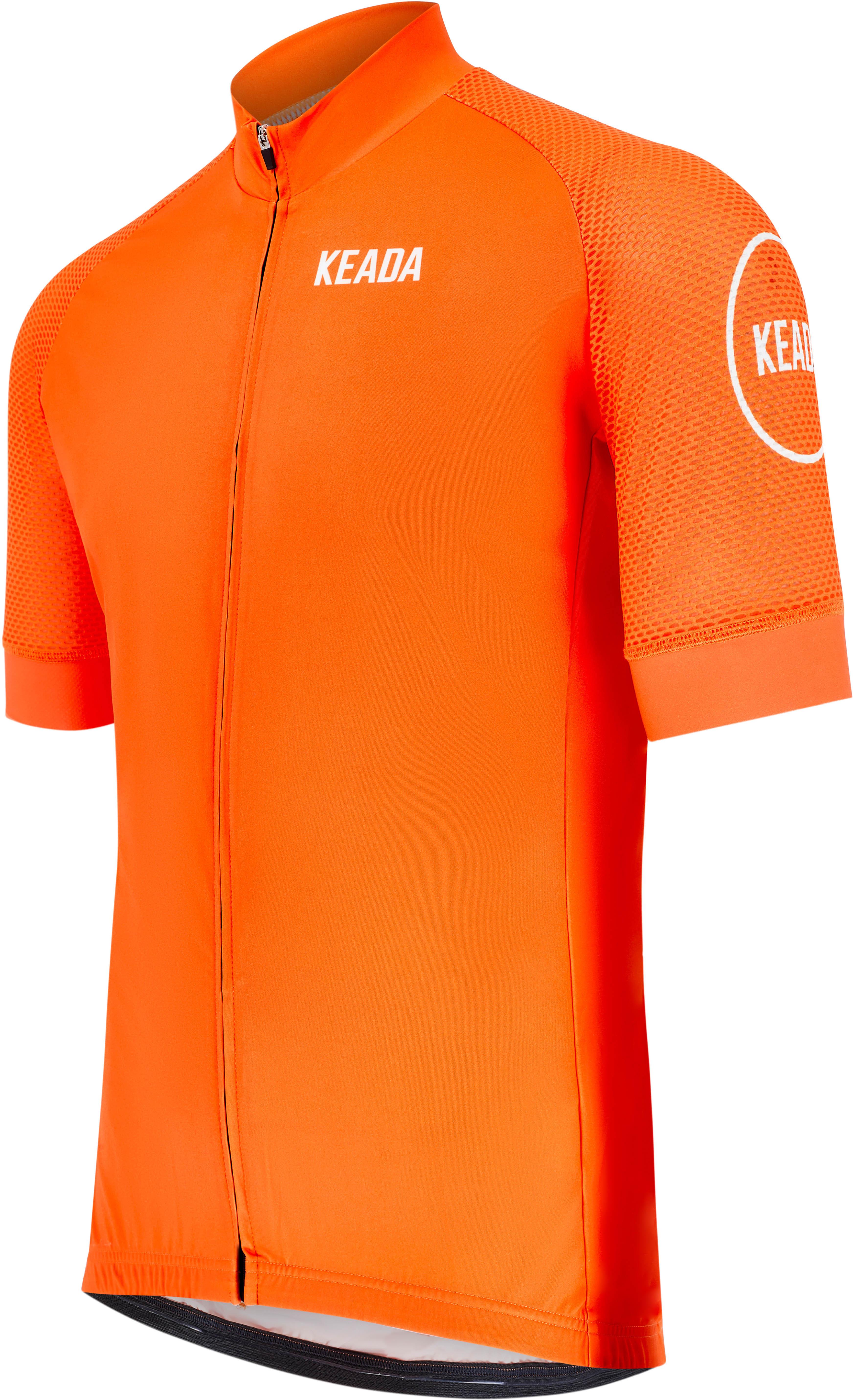 Keada Sports Men's Essential Short Sleeved Cycling Jersey