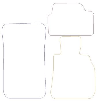 BMW E87 1 Series Graphite - Premium Mats 0 Clips (SS3098)