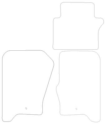 Landrover Range Rover Sport - Premium Mats 2 Clips (SS3264)