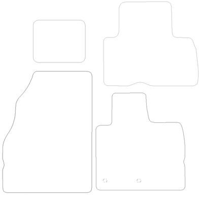 Renault Scenic - Luxury Mats 2 Clips (SS3566) Renault Scenic - Luxury Mats 2 Clips (SS3566)