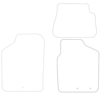 Kia Picanto - Premium Mats 3 Clips (SS3759)