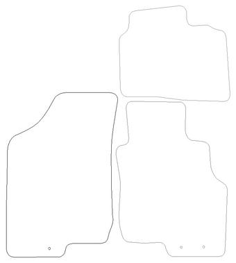 Kia Ceed  - Premium Mats 3 Clips (SS3762)