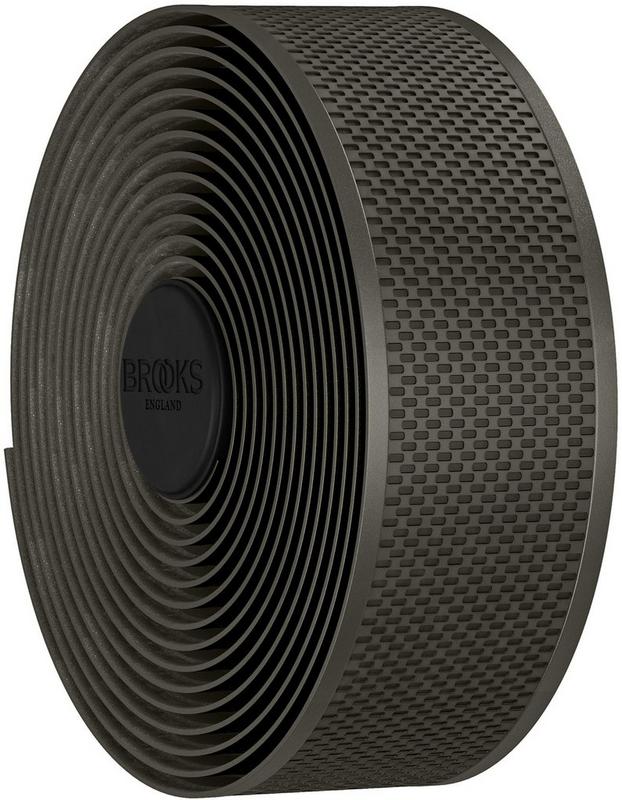 Halfords Brooks Cambium Rubber Bar Tape, Mud Green | Extra 8% off for BC Members