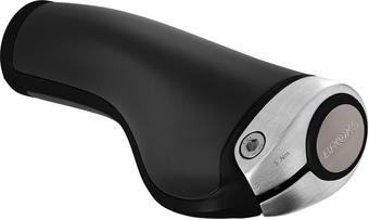 Brooks Ergonomic Leather Grips, Black