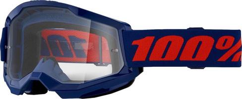 Halfords 100% Strata 2 Goggles - Navy | Extra 8% off for BC Members