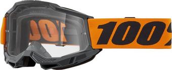 100% Strata 2 Goggles - Neon Orange